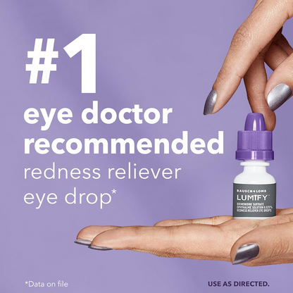 LUMIFY redness reliever eye drops