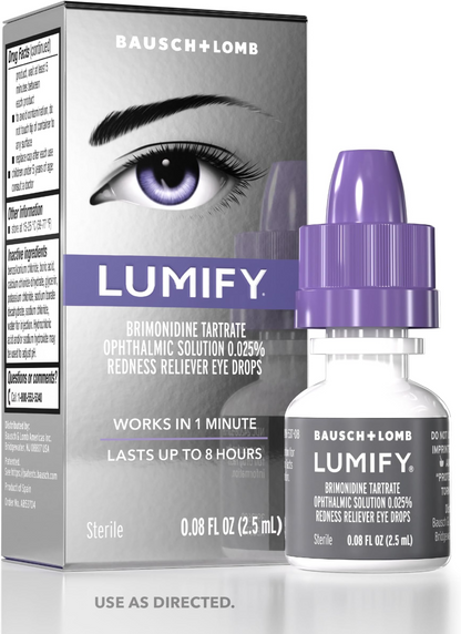 LUMIFY redness reliever eye drops